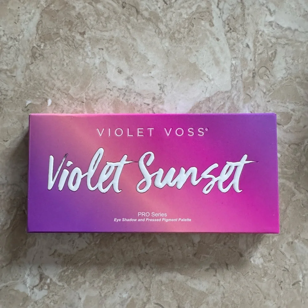 VIOLET VOSS VIOLET SUNSET EYESHADOW AND PRESSED PIGMENT PALETTE NIB